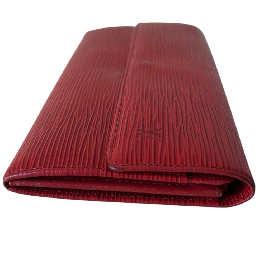 Louis Vuitton Red Epi Continental Wallet - Picture 3 of 13